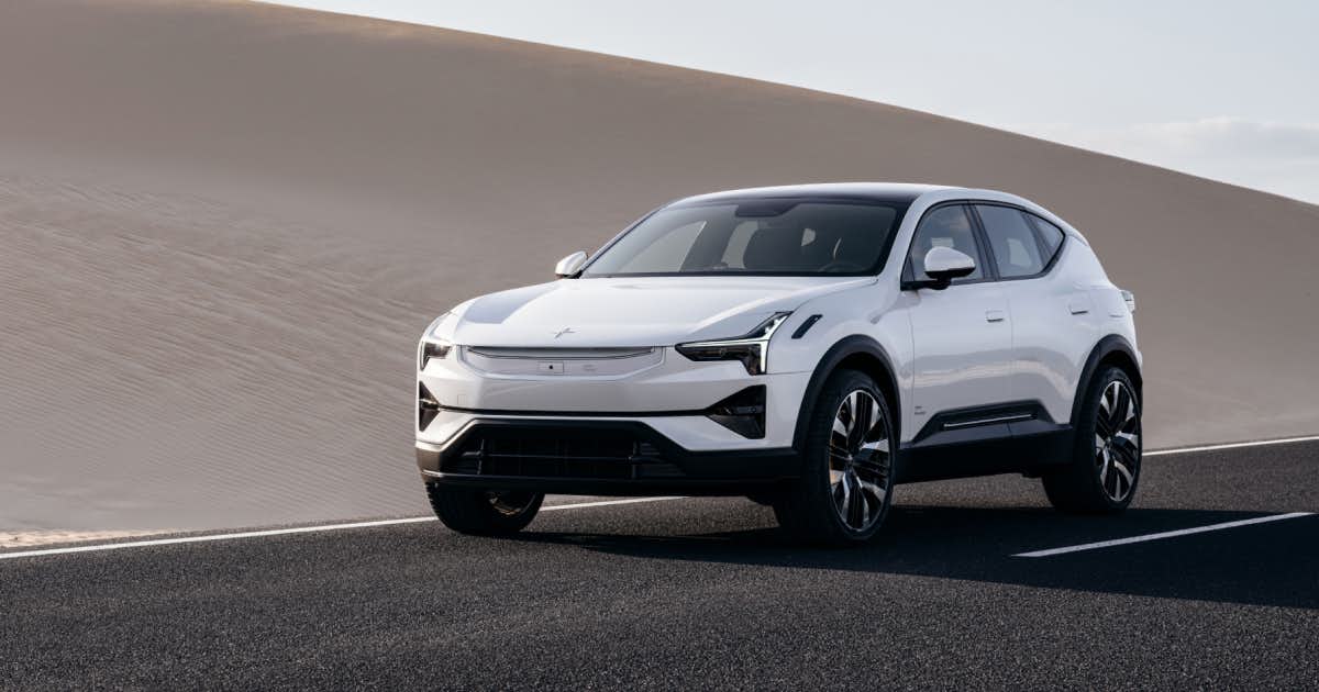 Polestar 2 Blue Electric Car City View - Certified Used